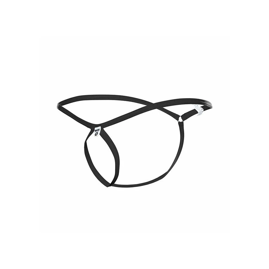 MOB – elegáns fekete, csepp alakú tanga L/XL méretben