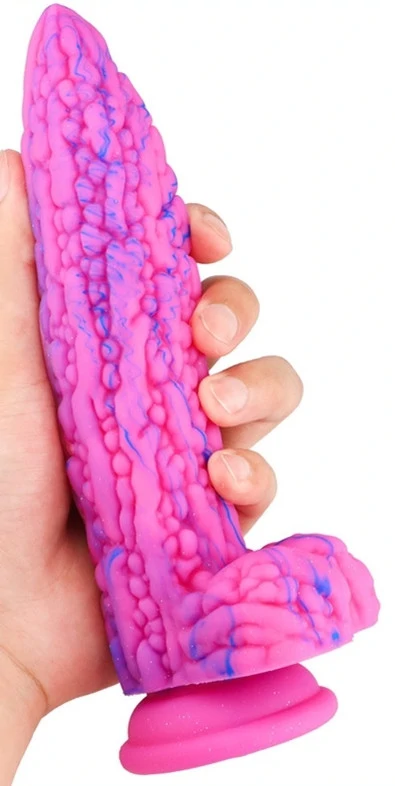 Corn Dildó – színes prémium dildó, 16 x 4 cm