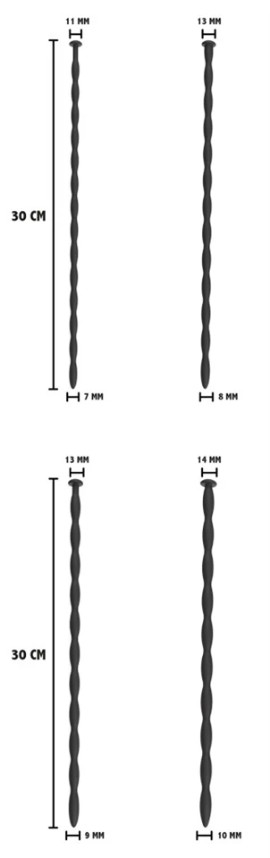 Prémium 4 db-osa - haladó húgycső tágító rúd 30 cm-ig