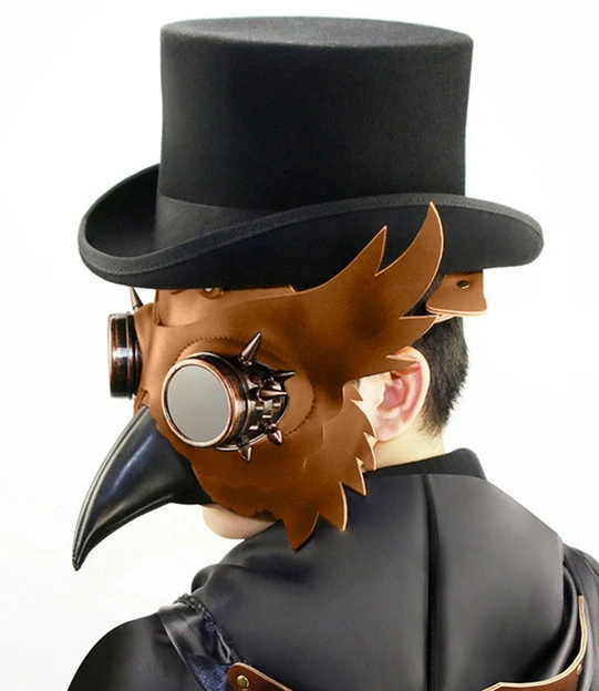 Steampunk – elegáns baglyos maszk