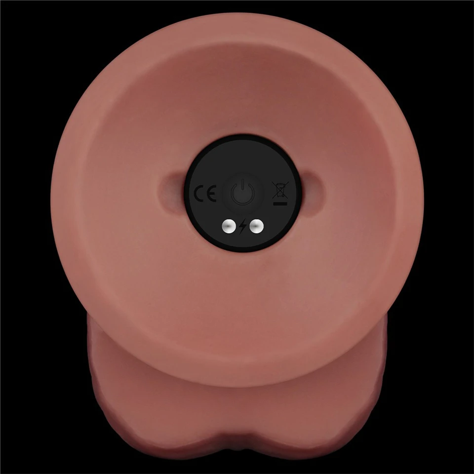 9'' Vibrating Dual Density Power Cock