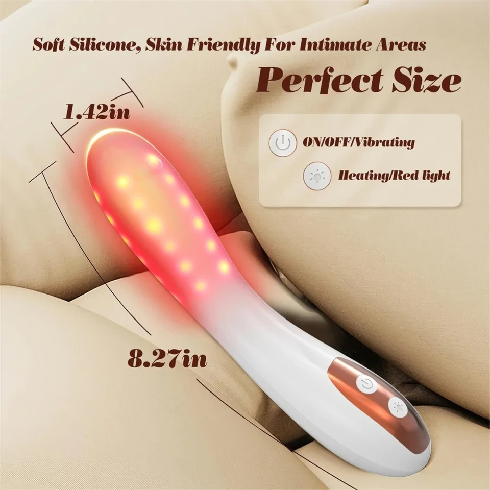 IntiGlow - Hüvelyfiatalító LED G-pont vibrátor (fehér) -