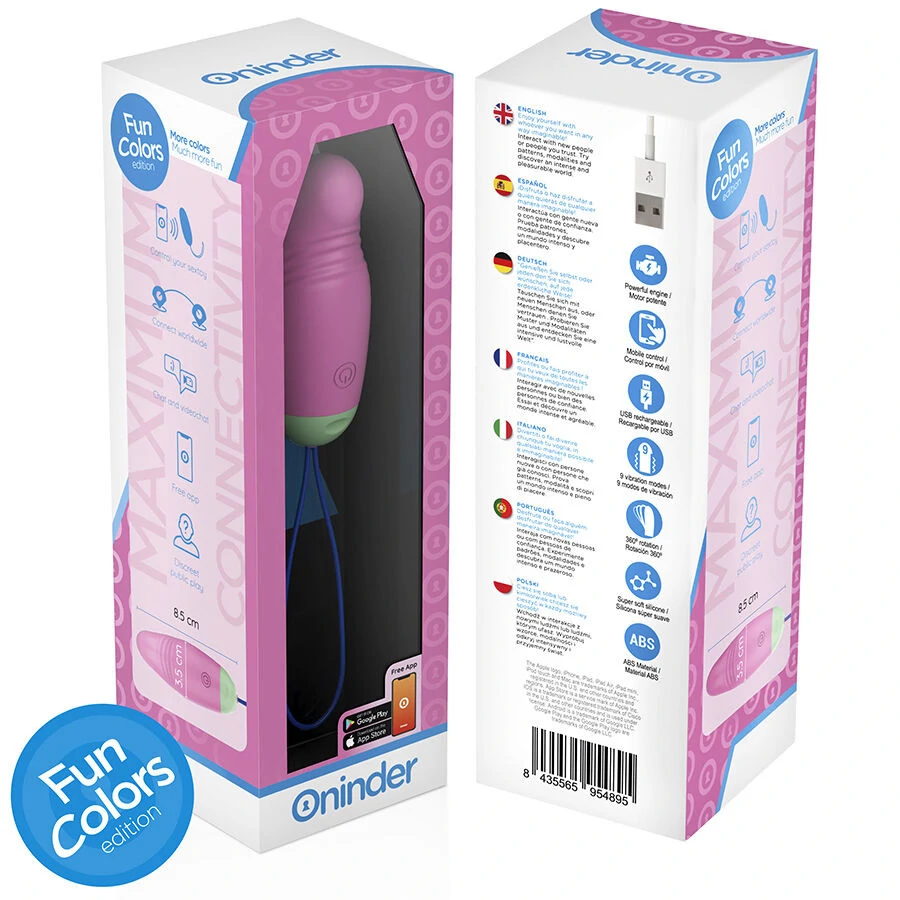 ONINDER CUTE – 360° forgó vibráló tojás prémium szilikonból
