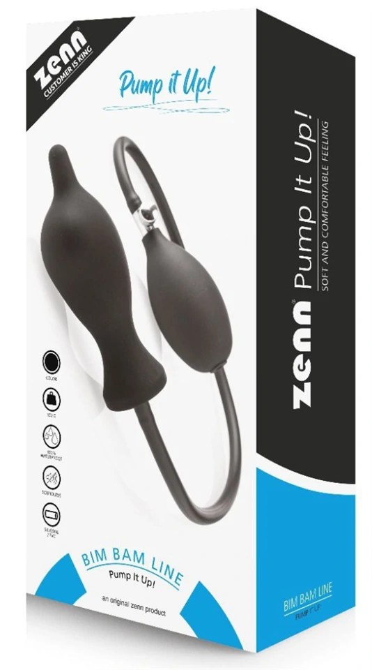 Inflatable Plug – felfújható intenzív stimuláló dugó