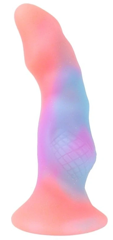 Hurix Luminescent – fénylő prémium dildó 16 x 5,5 cm