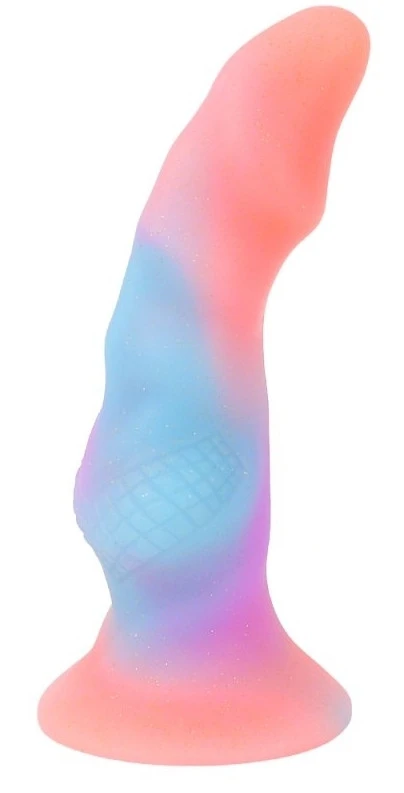 Hurix Luminescent – fénylő prémium dildó 16 x 5,5 cm