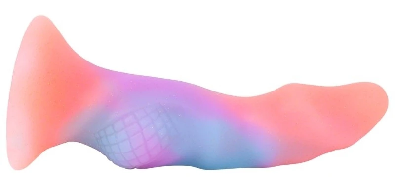 Hurix Luminescent – fénylő prémium dildó 16 x 5,5 cm