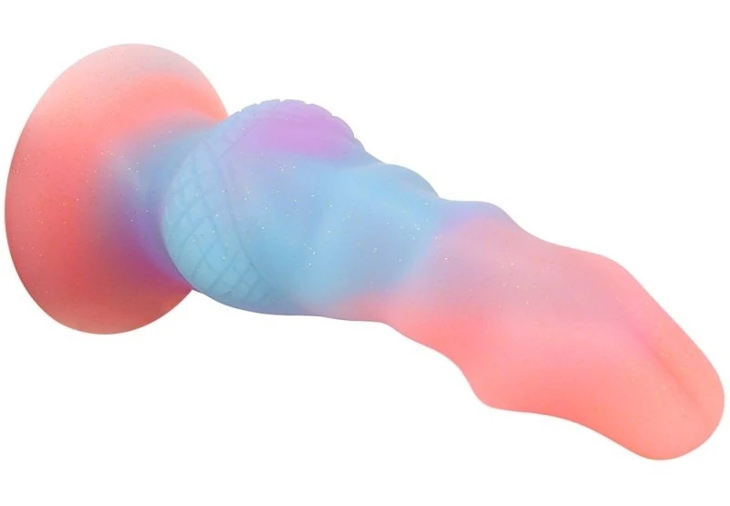 Hurix Luminescent – fénylő prémium dildó 16 x 5,5 cm
