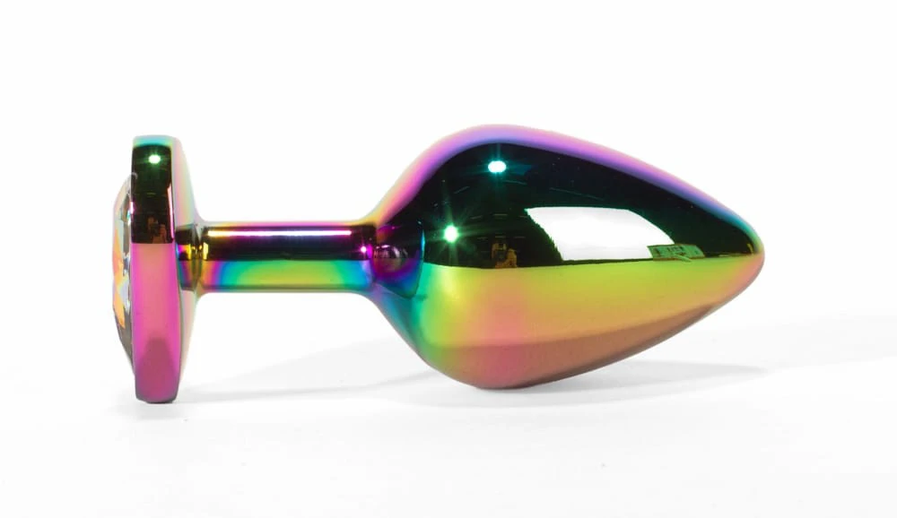 X-MEN Secret Shine Metal Butt Plug Rainbowheart S