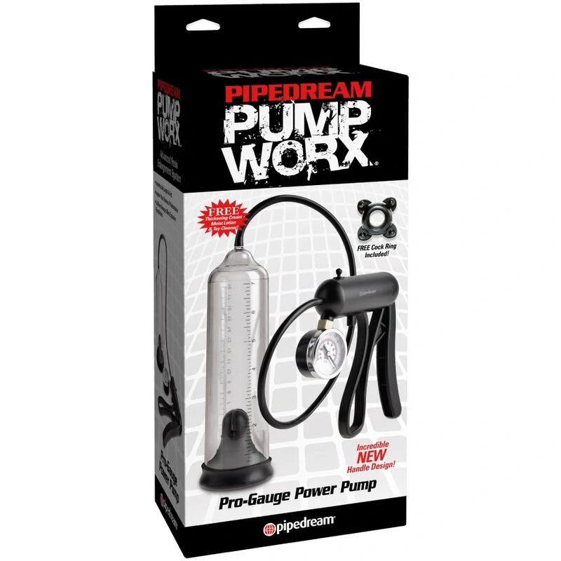 Pump Worx – átlátszó prémium teljesítménynövelő pumpa