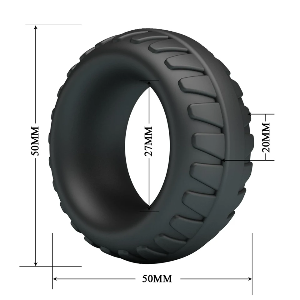 Crazy Bull Dilson Super Soft Silicone Ring