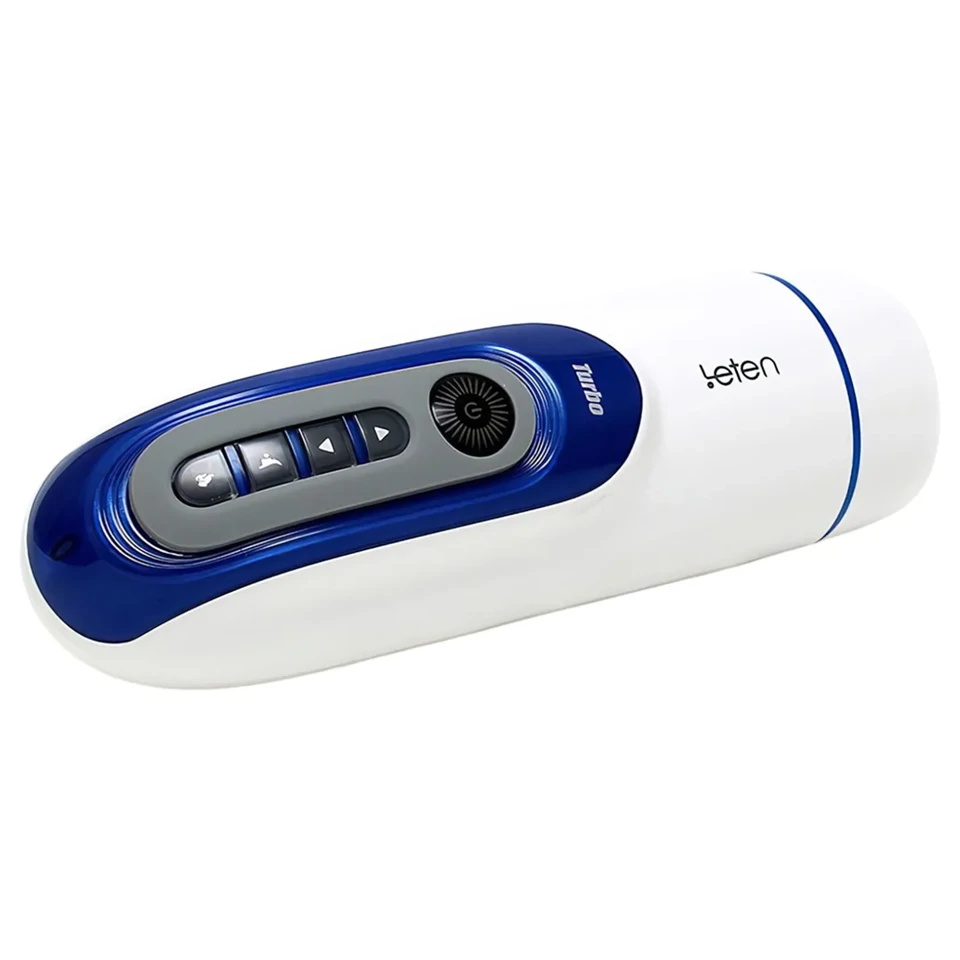 Leten SM390 - nyögő, melegítő maszturbátor (fehér)