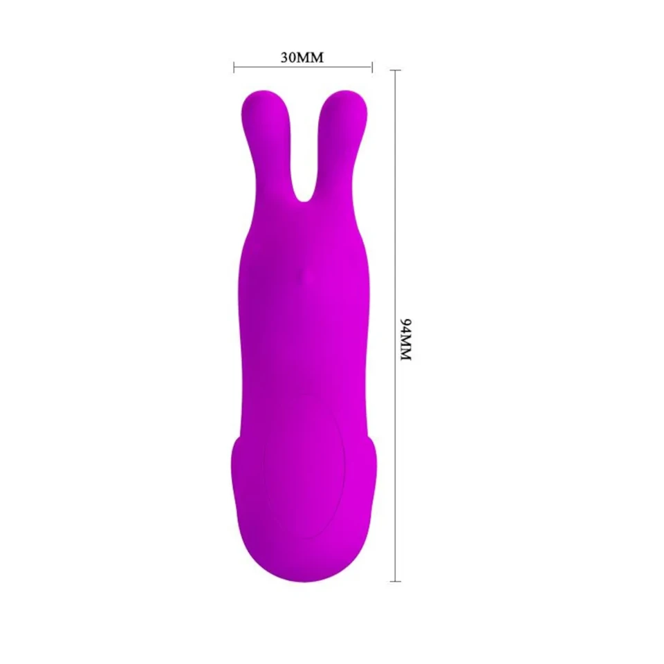 Pretty Love Bunny - nyuszis ujjvibrátor (lila)