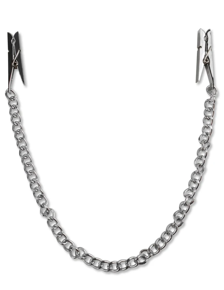 Nipple Chain Clips Silver