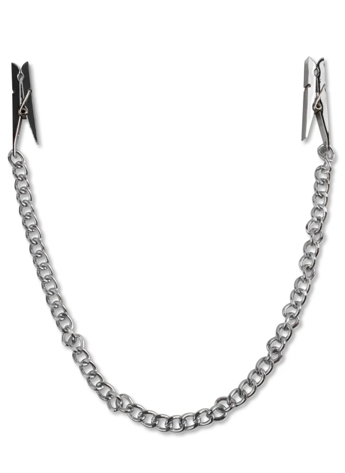 Nipple Chain Clips Silver