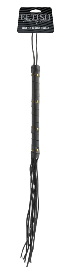 Cat-O-Nine Tails Black