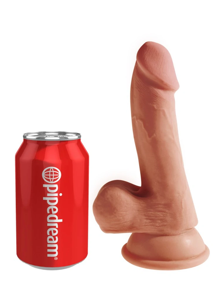 6.5" Triple Density Cock with Balls Tan