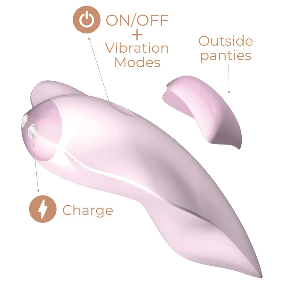 Adrien Lastic Temptation - okos csikló vibrátor (pink)