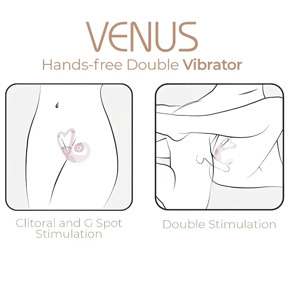 Adrien Lastic Venus - G-pont- és csikló vibrátor (pink)