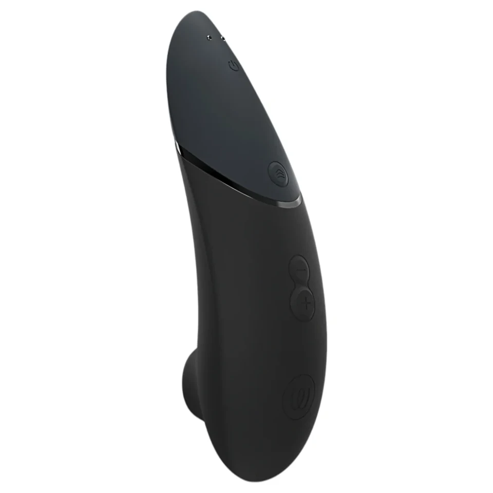 Womanizer Lust&Luxury - csikló- és párvibrátor szett (fekete)