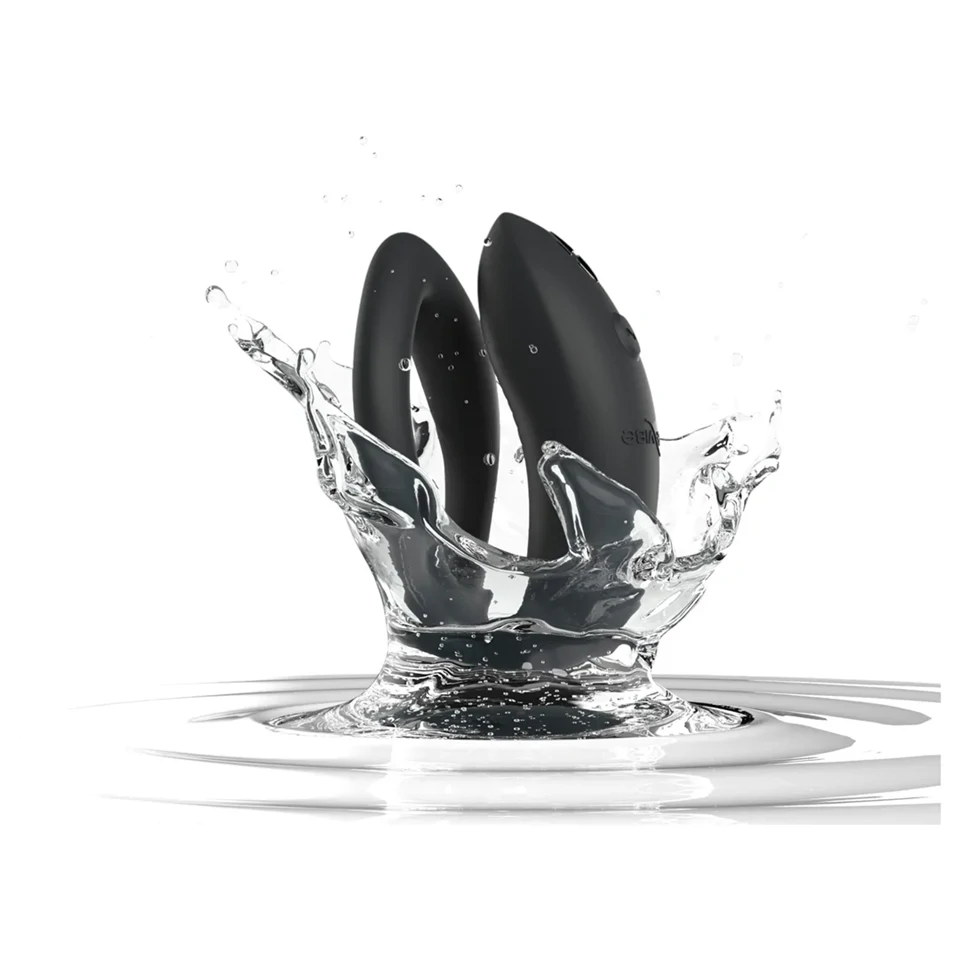 Womanizer Lust&Luxury - csikló- és párvibrátor szett (fekete)