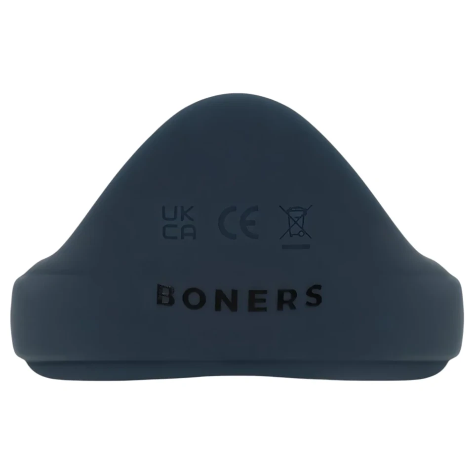 Boners - rezgő péniszgyűrű (kék)