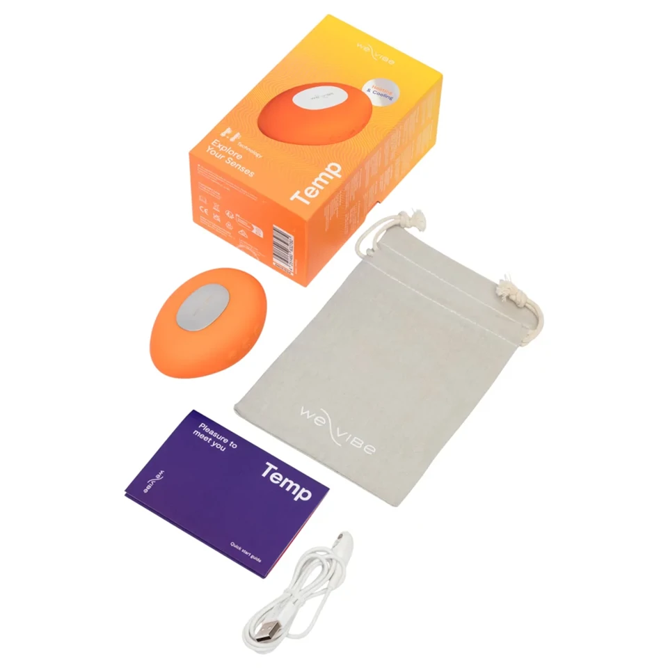 We-Vibe Temp -  csiklóizgató vibrátor (narancs)