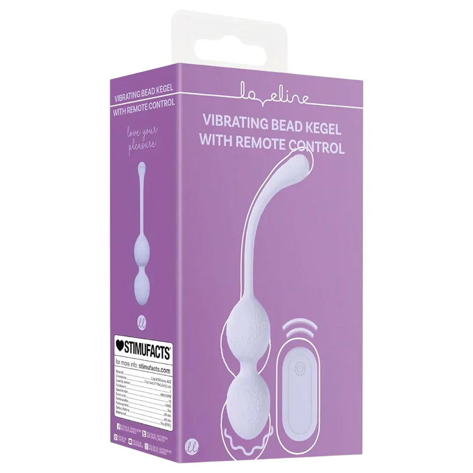 Loveline - vibrációs kegel duo (lila)