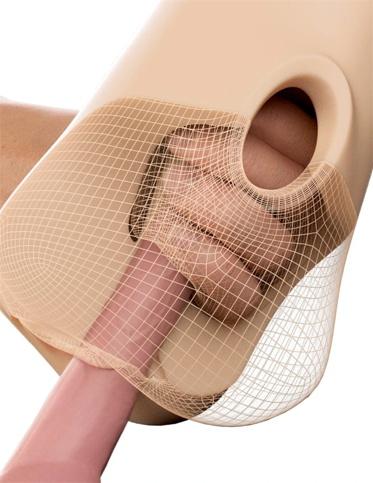 Double Pounder Vibrating Squeeze Stroker