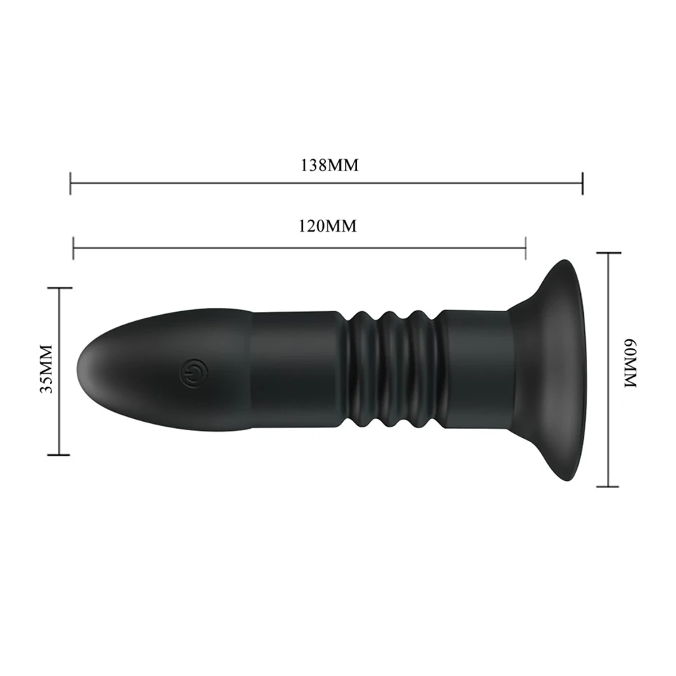 Mr. Play Super Power Vibrating Anal Plug III