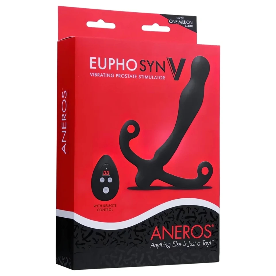 Aneros Eupho Syn V - prosztata vibrátor távirányítóval (fekete)