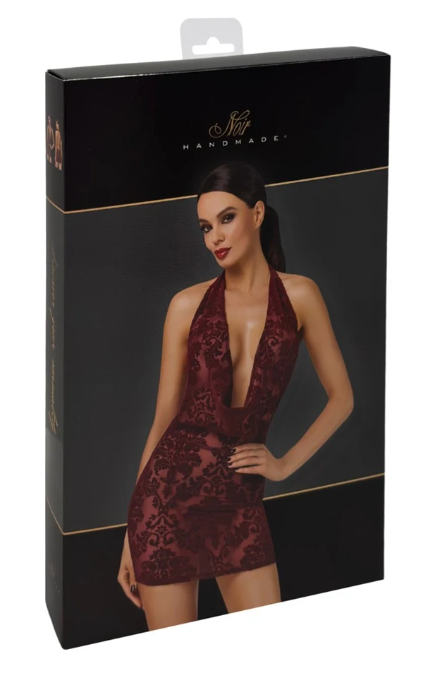 Kink Royal cascade mini dress L