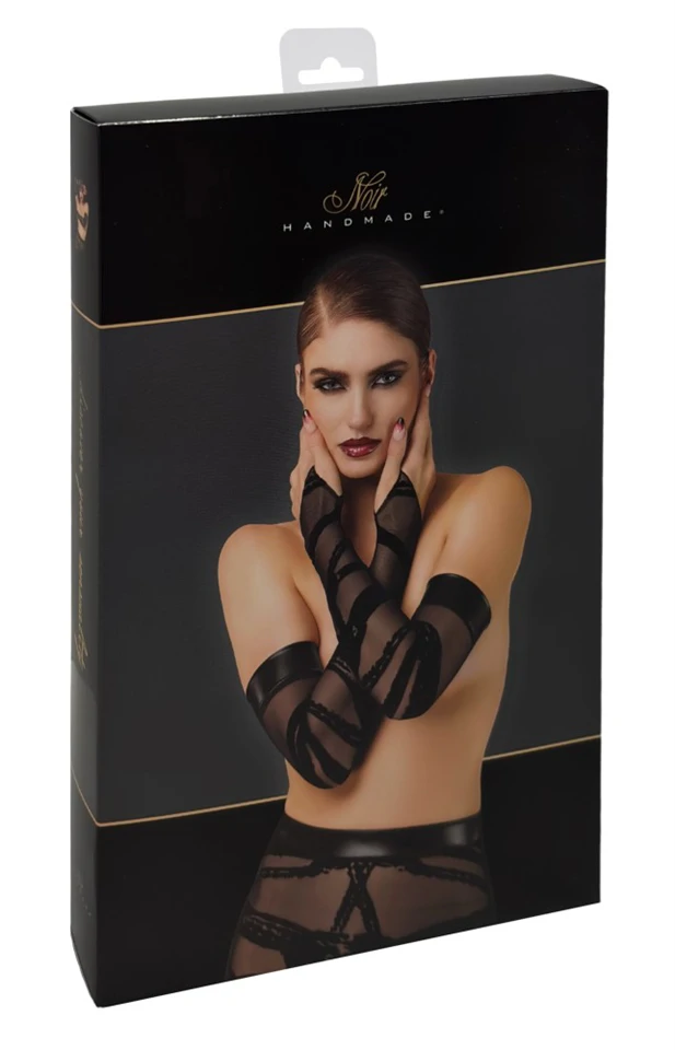 Bondesque Opera Thumb Loop Gloves  S/M