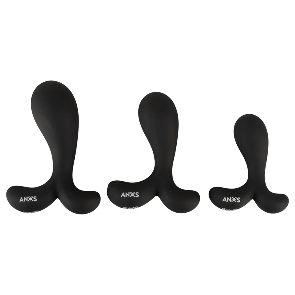 ANOS - anál tréning plug szett (fekete)