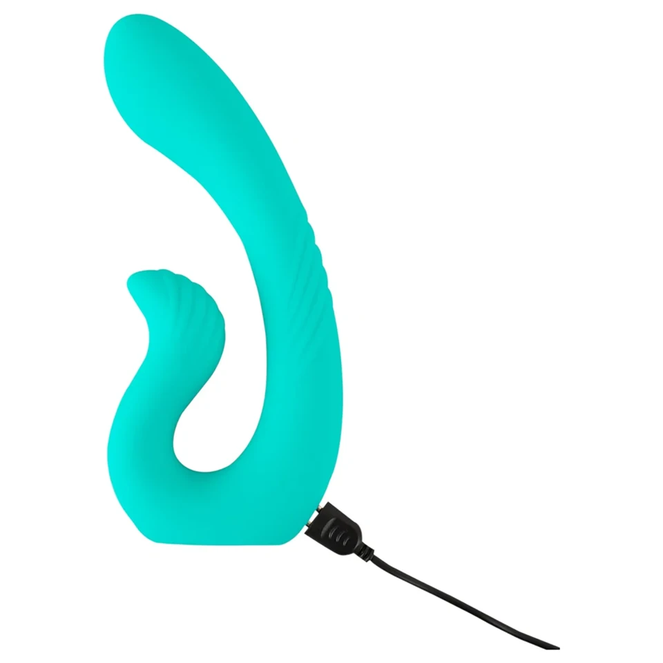 Beau Coeur Naira - G-pont és csiklóizgató vibrátor (zöld)