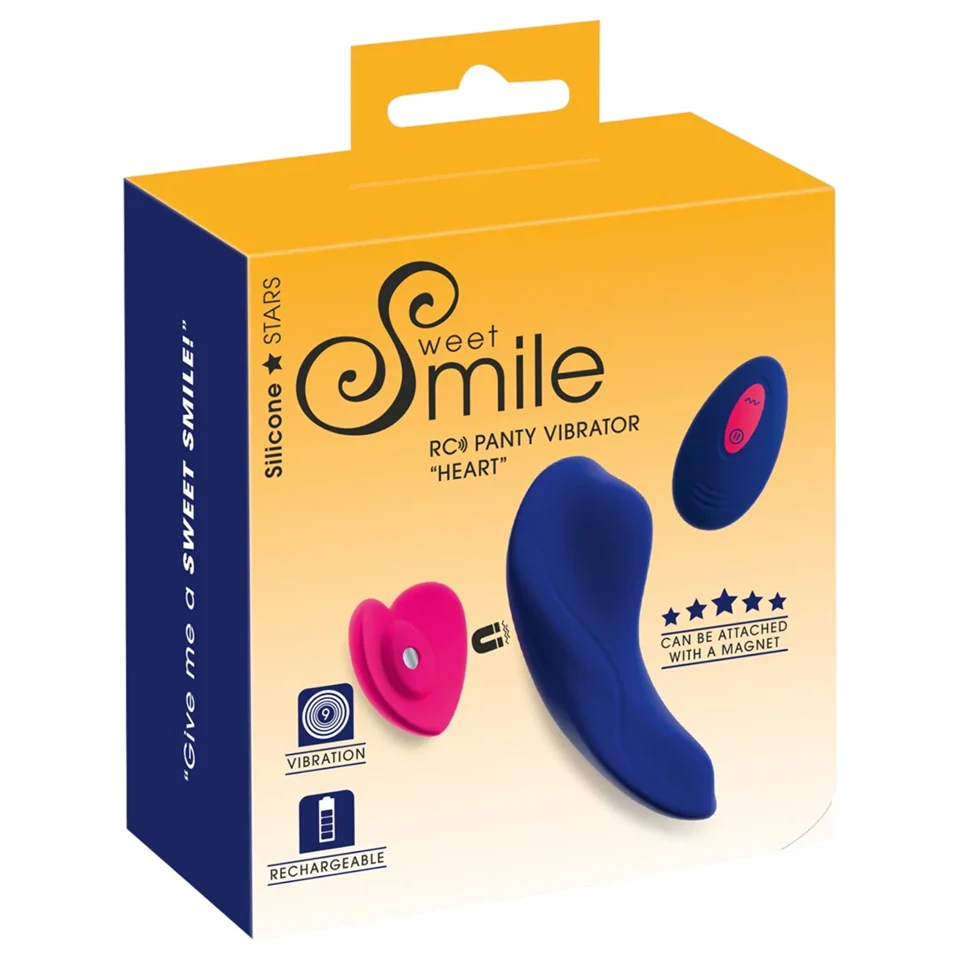 Smile RC Panty - távirányítós bugyivibrátor (kék)