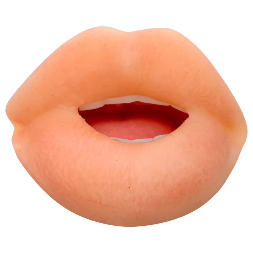 Nature Skin - punci és száj maszturbátor (natúr)