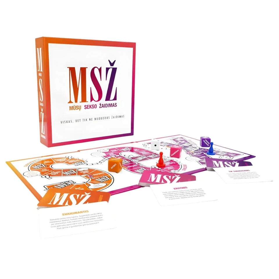 AVK:Adsz Vagy Kapsz - felnőtt szex társasjáték (litván nyelven)