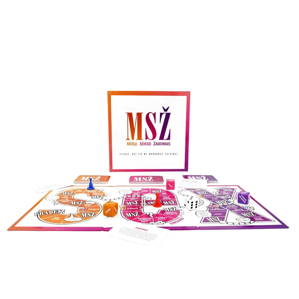AVK:Adsz Vagy Kapsz - felnőtt szex társasjáték (litván nyelven)