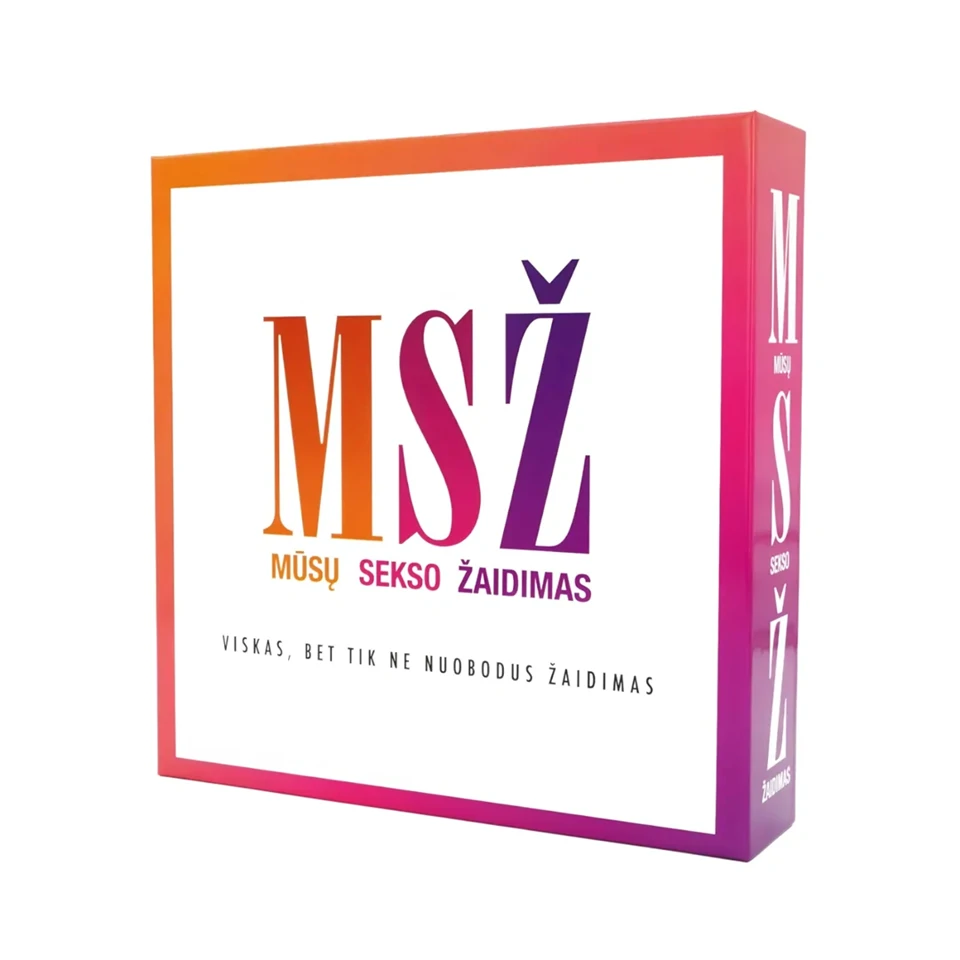 AVK:Adsz Vagy Kapsz - felnőtt szex társasjáték (litván nyelven)