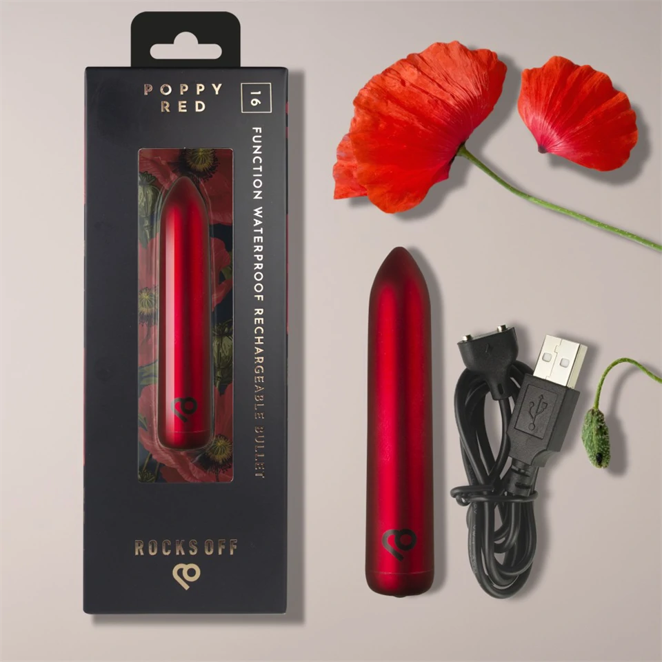 RO 90 Rechargeable bullet - Poppy Red