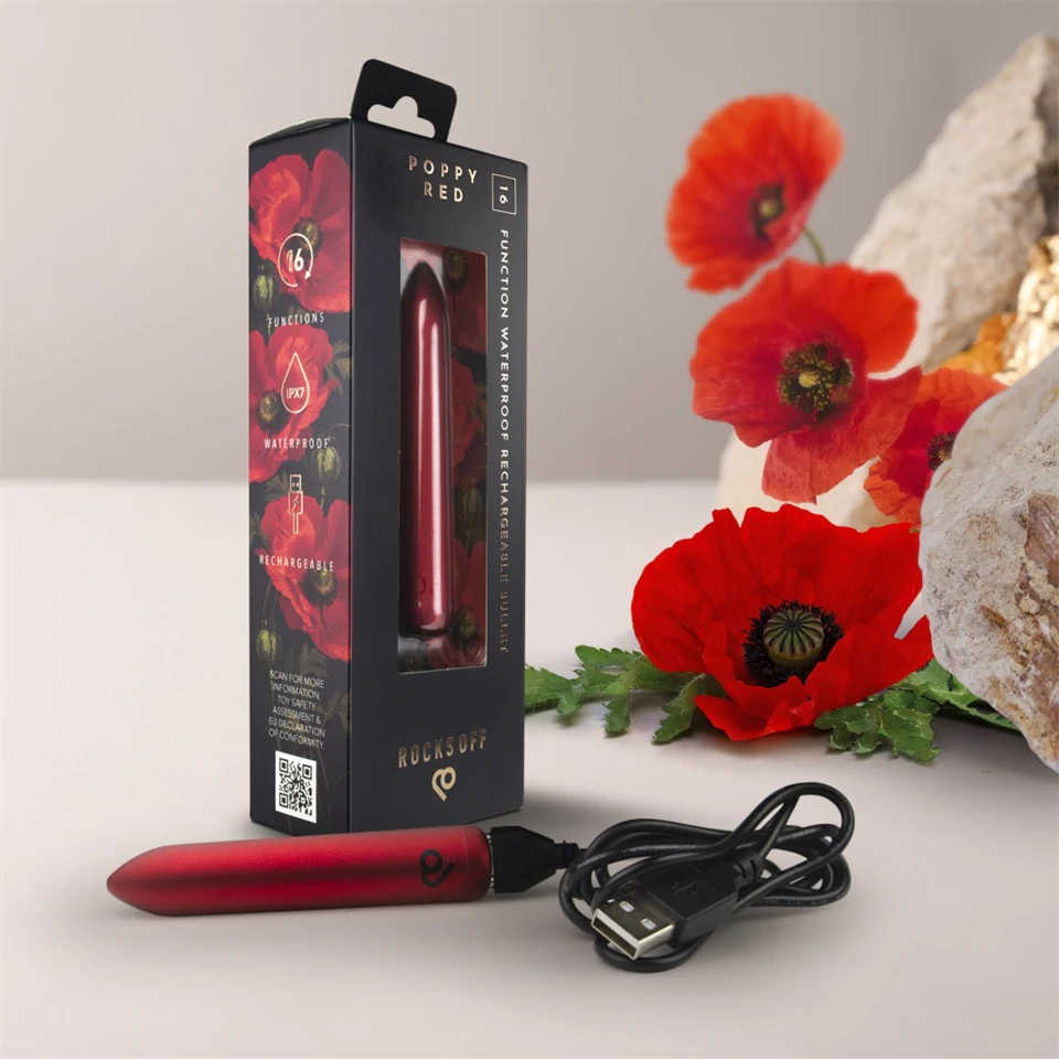 RO 90 Rechargeable bullet - Poppy Red