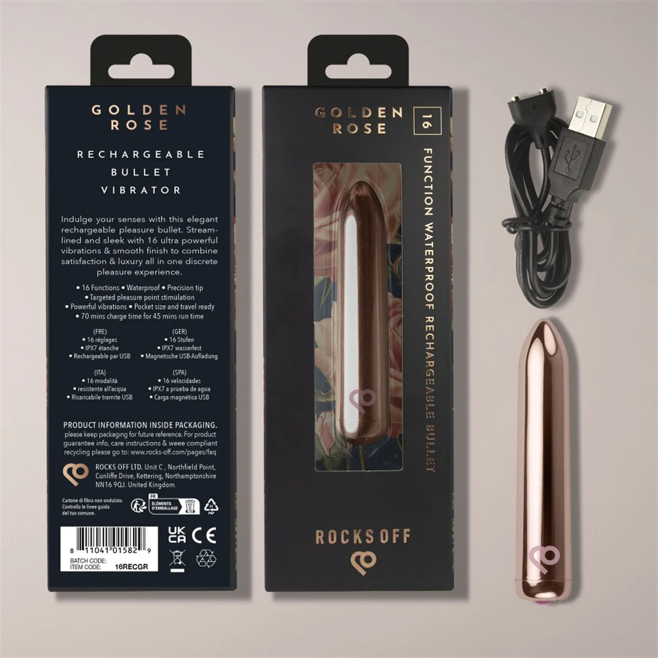 RO 90 Rechargeable bullet - Golden Rose