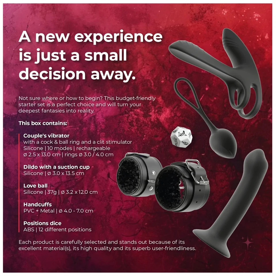 Magic Shiver Together - szexkészlet pároknak (5 részes)