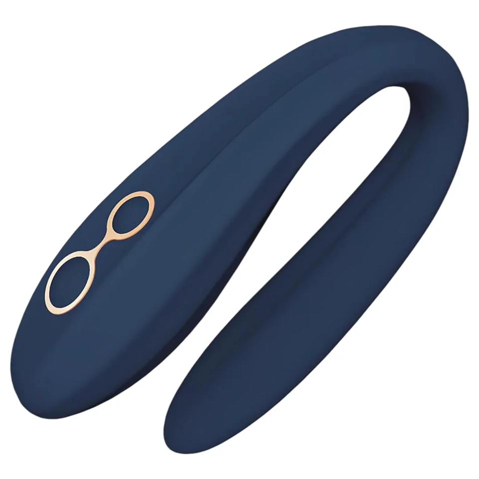 Goddess Ares - hajlítható párvibrátor (kék)