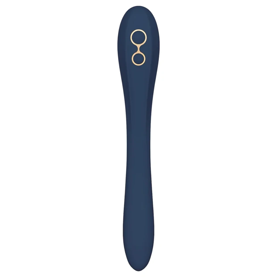 Goddess Ares - hajlítható párvibrátor (kék)