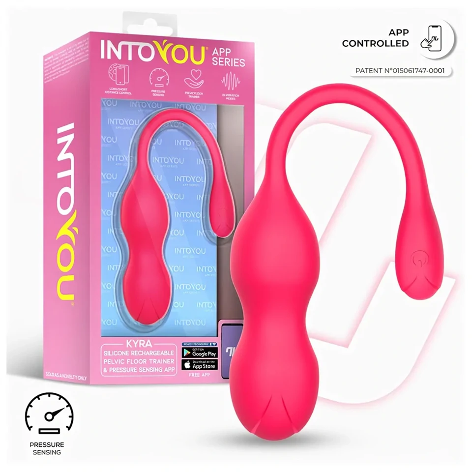 INTOYOU Kyra Pelvic - okos, vibrációs kegel duo (pink)