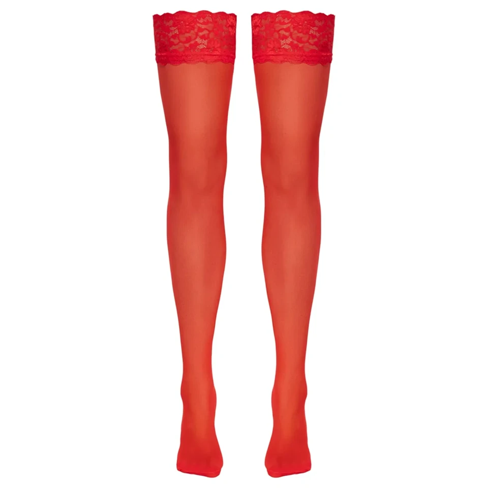 Cottelli - selymes combfix (piros)