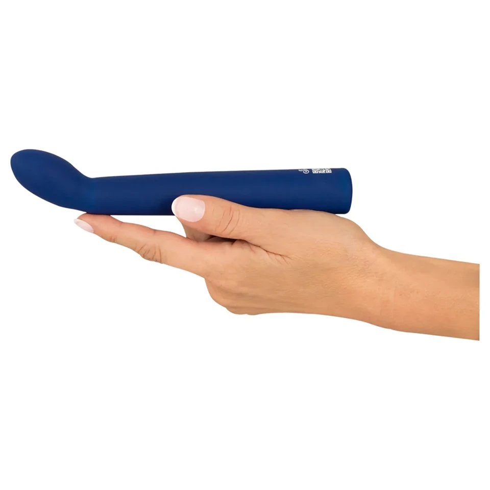 Smile - hajlítótt G-pont vibrátor (kék)