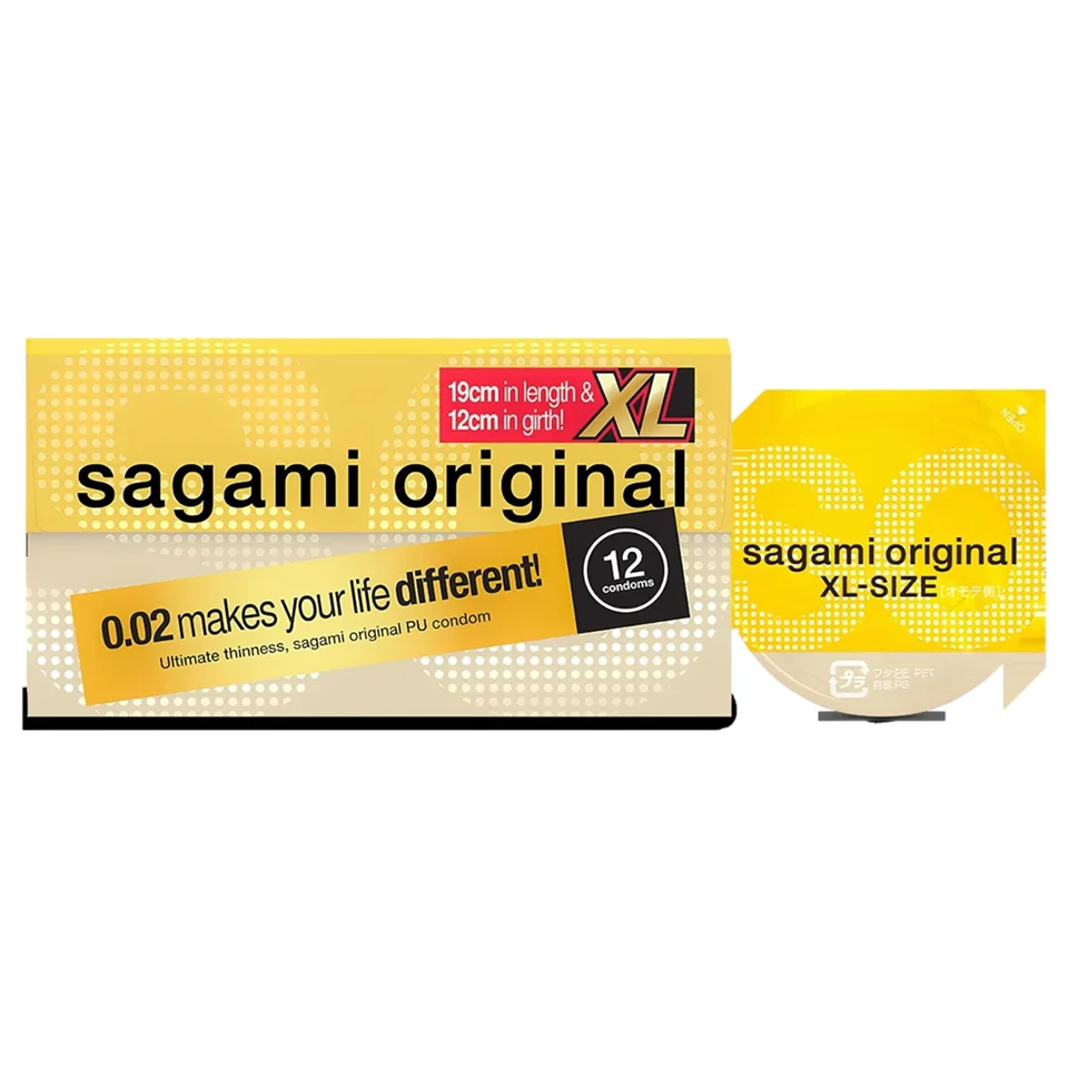 Sagami Original 0,02 XL - óvszer - 61mm